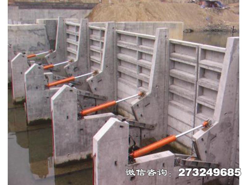 营山县水库水电站液压闸门