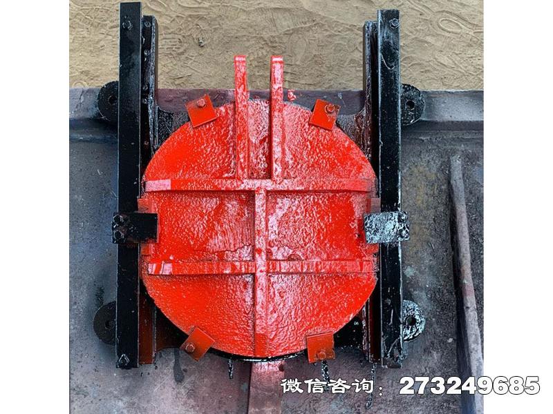 商水县手电两用铸铁镶铜圆闸门