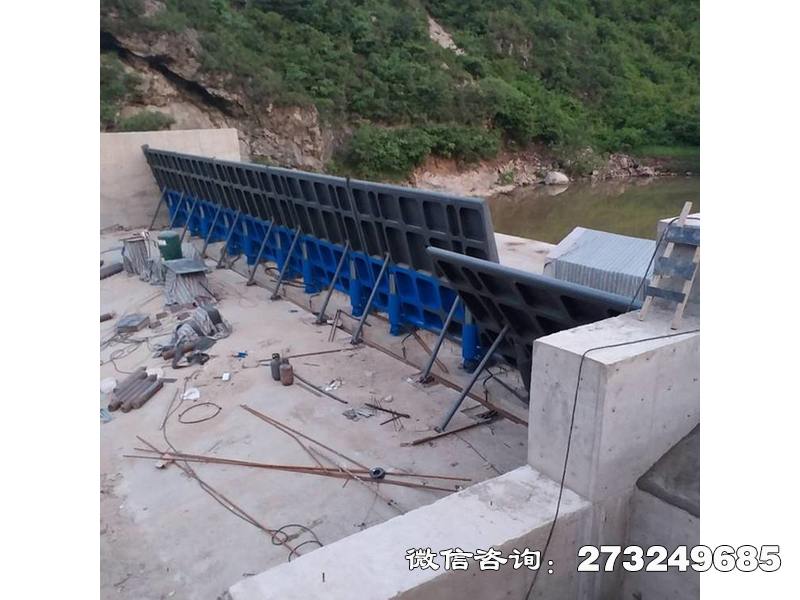 营山县活动拦水液压钢坝